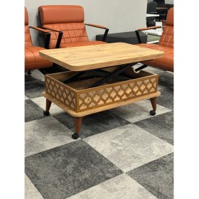 Resim Ofis Sekiz Smart5 Kademeli Tekerlekli Akıllı Sehpa 