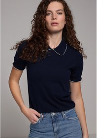 Resim Colin's Colins Slim Fit Kadın Lacivert Kazak Cl1080473 Q1.v1 Nav Lacivert 