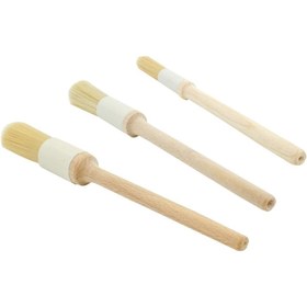 Resim Genel Markalar Detay Oto Temizlik 3'lü Detay Fırça Seti Araç Iç Ve Dış Detay Fırçası 