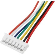 Resim 2MM 7PİN JST PH KABLOLU KONNEKTÖR BEYAZ TAKIM 20CM 