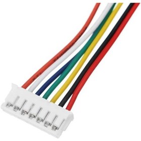 Resim 2MM 7PİN JST PH KABLOLU KONNEKTÖR BEYAZ TAKIM 20CM 