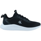 Resim Calvin Klein Eva Runner Erkek Siyah Spor Ayakkabı (YM0YM01387-0GM) 