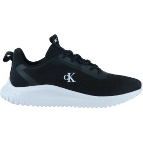 Resim Calvin Klein Eva Runner Erkek Siyah Spor Ayakkabı (YM0YM01387-0GM) 