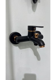Resim Armour Armatür Banyo Batarya Seti Siyah Rose Siyah 