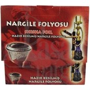 Resim NZR Hookah Hazır Kesilmiş Nargile Folyosu 