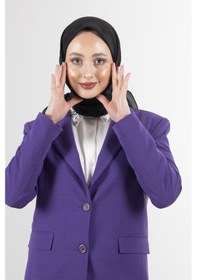 Resim Latte Brisa Vual Eşarp /1196 - Siyah 