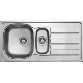 Resim Ukinox Hypnos 100 Düz Sağ Damlalıklı Eviye 