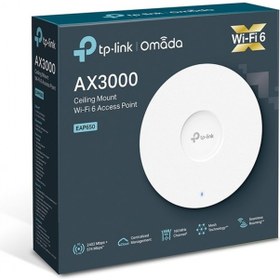 Resim TP-LINK OMADA EAP650-OUTDOOR AX3000 1200 MBP DUALBAND WIFI6 ACC 