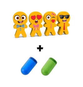 Resim Art.57 Funny Face Serisi 4 Adet Silgi Ve 2 Adet Prıme 2 Kalemtraş Seti Erkek Öğrenci 