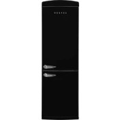 Resim Vestel Retro NFK37101 Siyah No-Frost Buzdolabı 