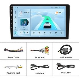 Resim Smartgo 9 İnç 6+128 Gb Hafıza Android Carplay Navigasyon Multimedya Sistemi 9" 