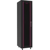 Resim Cabex 42U 600X1000 Dikili Tip Perfore Kapaklı Rack Kabinet 