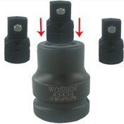 Resim Wossen Dönüştürücü Adaptör 3/4'ten 1/2'ye Değişken Uçlu Profesyonel 3/4''f×12''m 3 Yedekli 