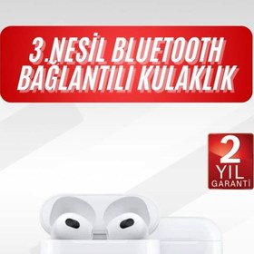 Resim Marsilyan 3.Nesil İOS Android Uyumlu Bluetooth 5.0 Beyaz Çağrı Cevaplama - FKU1324-9496 