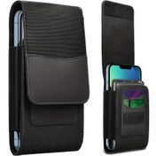 Resim Tek Kılıf İki Telefon, Çiftli Telefon Kılıfı ve Kemeri Klipsi - iPhone 13 Pro Max, 12 Pro Max, G22 Edge, 30 Pro, Galaxy Note 20 Ultra, Note 10+ S22 Ultra için 