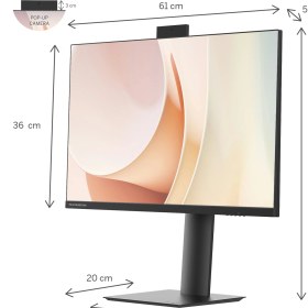 Resim THOMSON M27FB7C14V Supreme Business Monitor 27" Fhd 100Hz 1920 x 1080 Pop-Up Camera 
