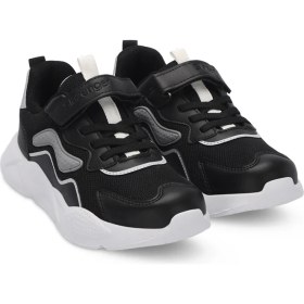 Resim Slazenger PESO I Erkek Çocuk Sneaker Koşu & Yürüyüş Ayakkabısı Siyah 