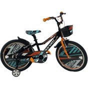 Resim Corelli Raptor 20" Jant Vitessiz V Fren Siyah Turuncu Çocuk Bisikleti 