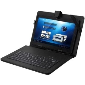 Resim Everest Kb-Tab10 Siyah 10` Mini Usb Türkçe Q Klavye + Tablet Pc Kılıfı 