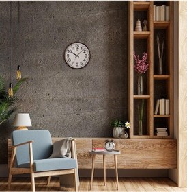 Resim Klik Venüs Kahverengi Duvar Saati Kahverengi 