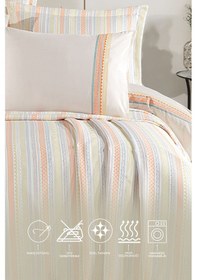 Resim Elart Mellow Modern Çeyiz Paketi 7 Parça 240x250 Cm Tarçın Tarçın 