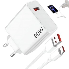 Resim intermax Xiaomi Uyumlu 90 Watt Hızlı Şarj Aleti Seti Type-c 