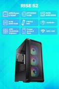 Resim Game Garaj Rise S2 AMD Ryzen 5 7500F 16GB RAM 1TB SSD RTX5060 FreeDOS Tavsiye Sistem 