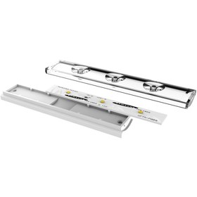 Resim LEDDER AYDINLATMA ARMATÜR 24 Volt Beyaz Işik(6500k) Pergola Tente Ledi Aydinlatma Kapakli 5 Adet 