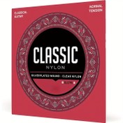 Resim 1/3 Paket EJ27N Klasik Gitar Telleri - Normal Gerilim Naylon Set, Sıcak ve Dengeli Ton Sağlar | Stüdyo ve Flamenko Performansları İçin Uygun, Profesyoneller ve Öğrenciler için Dayanıklı Uzun Ömürlü İspanyol/Parmak Tarzı Ses 