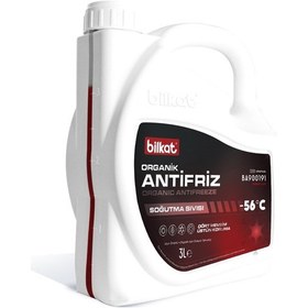 Resim Bilkat Ba900191 Organik Antifriz Kırmızı -56 3 Lt 