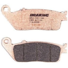 Resim Braking Suzuki Rf600 1993-1997 Sinterli Ön Fren Balatası 