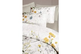 Resim MCM Group Altınbaşak Creaforce Fiora Marble Çift Kişilik Nevresim Takımı 