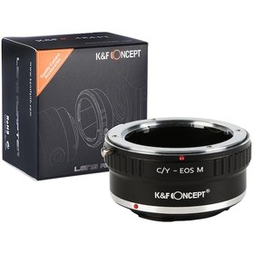 Resim K&F Concept Contax Yashica Lensler - Canon Eos M Lens Montaj Adap 