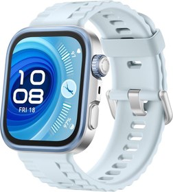 Resim Huawei Watch Fit 4 Pro Mavi Kauçuk Kayış Akıllı Saat Teşhir 