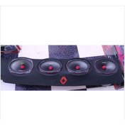 Resim Broadway Renault Arka Pandizot Polyester Kaplamalı Fıber Mdf Oval 4 Lu Yuvalı 