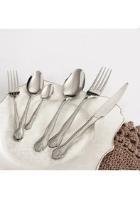 Resim 36 Parça Kaşık Çatal Bıçak Takımı Sade Royal Mademoıselle Diana Inox 