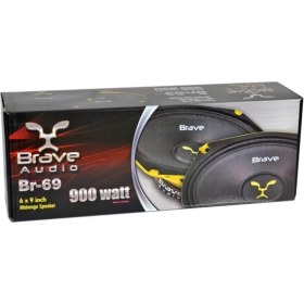 Resim Nyf Brave Audio Hoparlör 16X22 cm - 6x9 Inç Midrange 900W (100W Rms) Br-69 