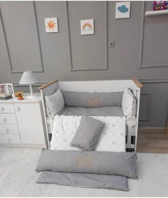 Resim Beşik Uyku Seti - Kral Tacı - 9 Parça 