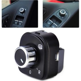 Resim Parçazamanı Volkswagen Golf Vı 5k1 2008 - 2013 Ayna Ayar Düğmesi 