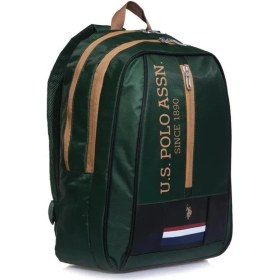 Resim U.S. Polo Assn. Haki Yeşil Sırt Çantası - PLÇAN23093 