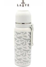 Resim Beşiktaş LİSANSLI 650ML YENİ SEZON ÇELİK TERMOS BARDAKLI ÖZEL KUTULU 