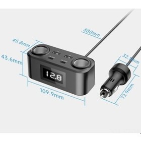 Resim Zcjb Voltaj Tespiti Suv Şarj Şarj Prizli Güvenilir Ve Dayanıklı Yüksek Mukavemet Mükemmel Eşleşme Yabancı 