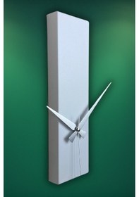 Resim Jaka Model Dekoratif Metal Akar Sessiz Mekanizmalı Duvar Saati 34 9,5 Cm Beyaz 