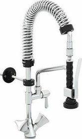 Resim MT06 Deluxe Mini Boy Ön Yıkama Duşu Tezgaha Monte + Ara Musluk 