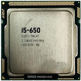 Resim Intel Core I5-650 I5 650 3.2 GHz Used Dual-Core CPU Processor 4M 73W LGA 1156 