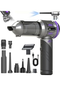 Resim Ally Powerjet Pro 20000pa Güçlü Portatif 3 Kademeli Tasinabilir Vakumlu Kablosuz Üflemeli Mini Araç Süpürgesi 