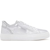 Resim Derimod Kadın Gümüş Deri Sneaker 23SFD291132 
