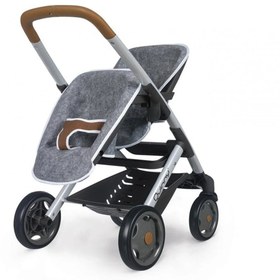 Resim Smoby Maxi-Cosi&Quinny Oyuncak İkiz Bebek Arabası - Gri 253204 