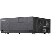 Resim SilverStone GD09B-C USB 3.0 Type-C, Kompakt ATX HTPC Kasası (GD09B-C) 