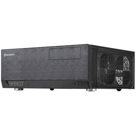 Resim SilverStone GD09B-C USB 3.0 Type-C, Kompakt ATX HTPC Kasası (GD09B-C) 